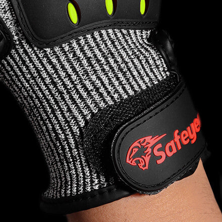 SAFEYEAR Cut Resistant Kevlar Mechanic Safety Gloves FL-HDPAYE
