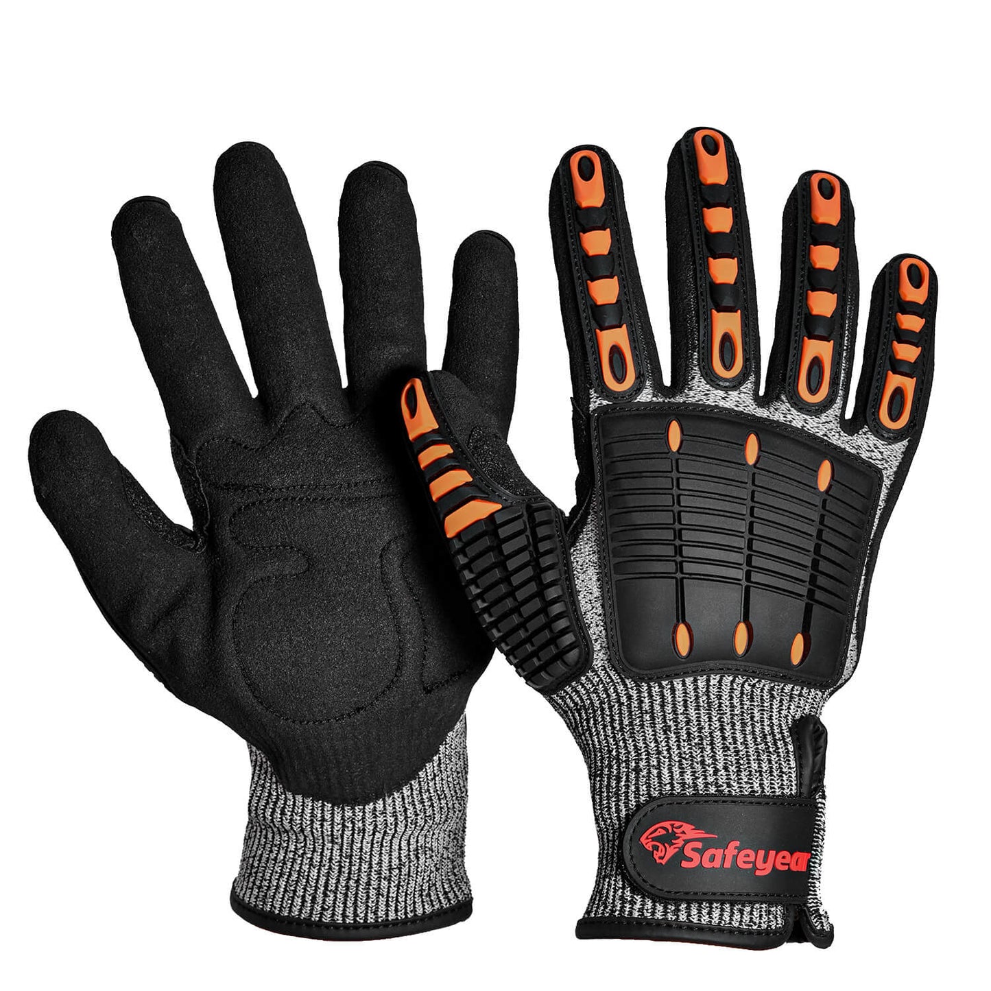 SAFEYEAR Cut Resistant Mechanic Work Gloves FL-HDPAOR