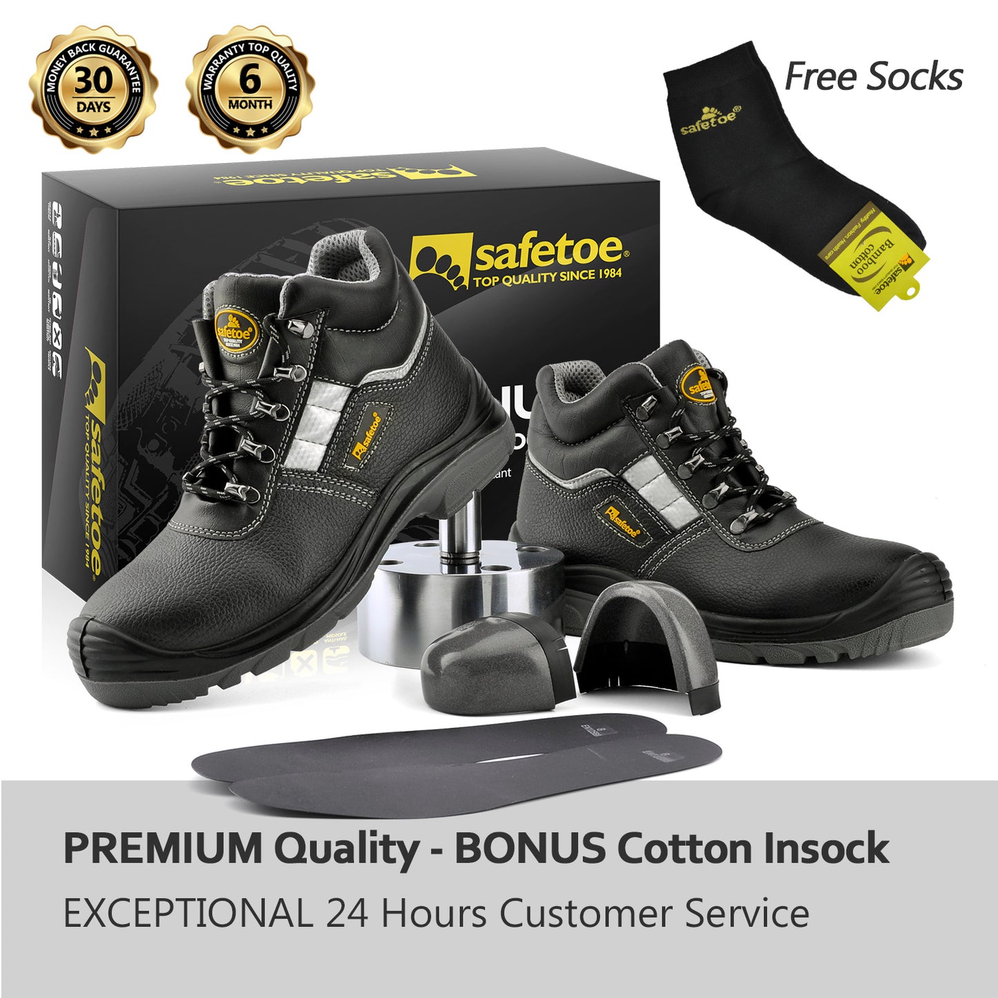Thunder Steel Toe Work Boots