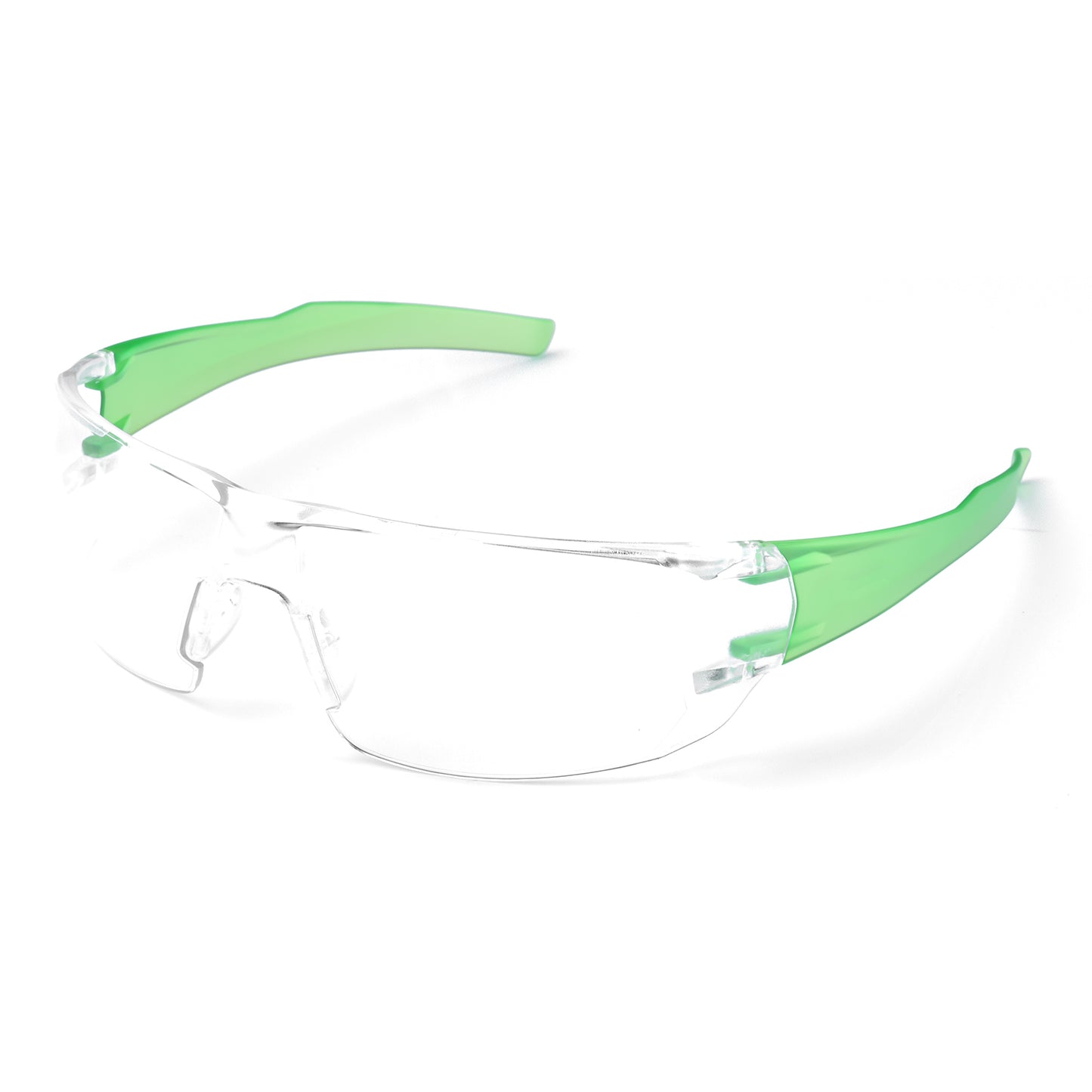 SAFEYEAR Anti Fog Safety Work Glasses Anti Scratch HD Lens UV400 Protection LightweightăGreenă