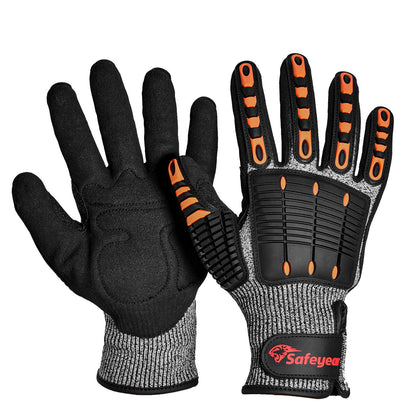 SAFEYEAR Cut Resistant Mechanic Work Gloves FL-HDPAOR