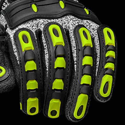 SAFEYEAR Cut Resistant Kevlar Mechanic Safety Gloves FL-HDPAYE