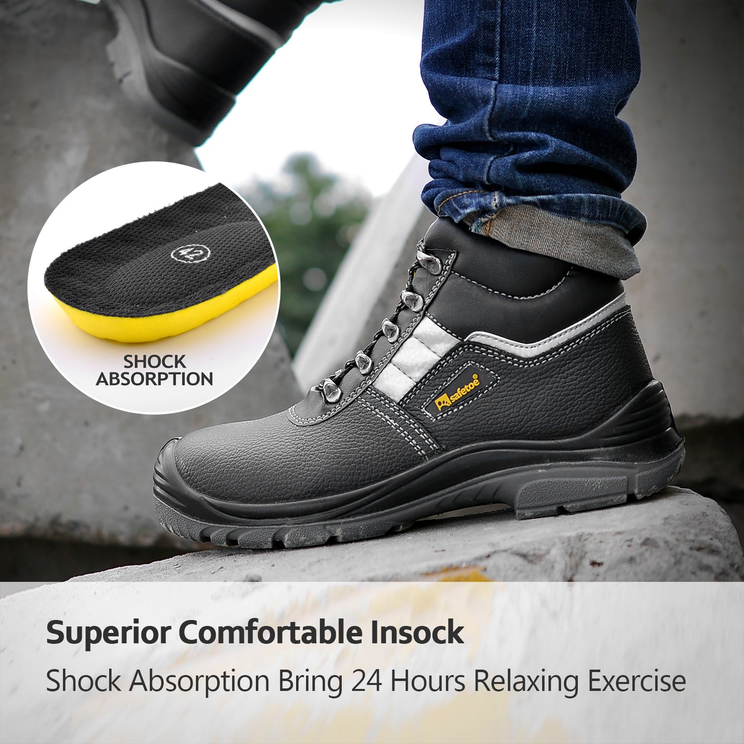 Thunder Steel Toe Work Boots